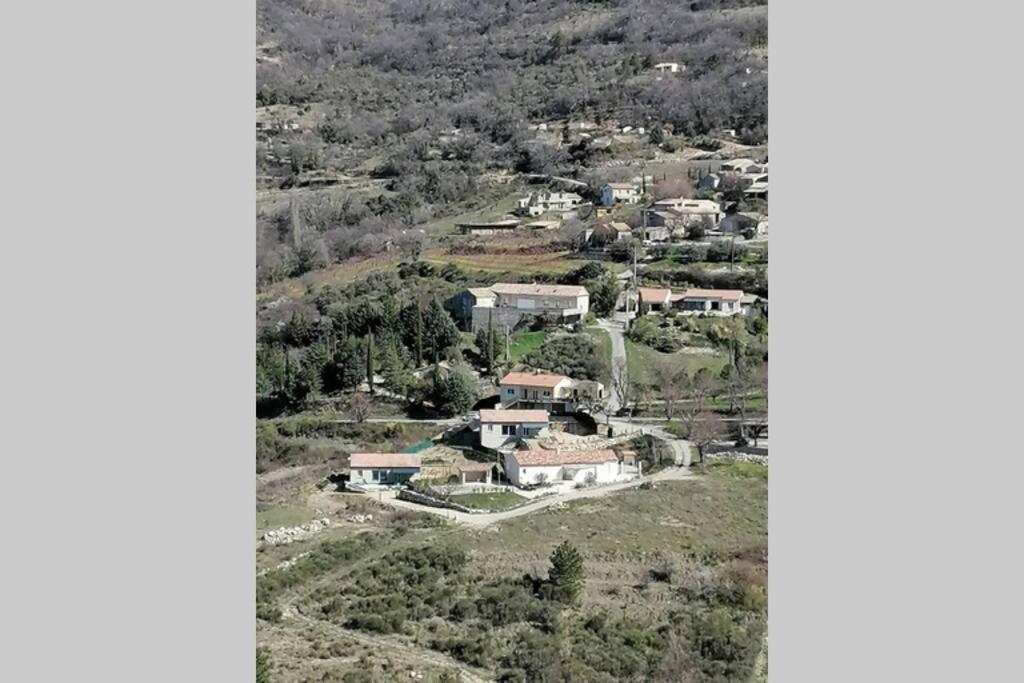 Les Villas Dorees - Villa Soleil Face Au Mont Ventoux Plaisians المظهر الخارجي الصورة