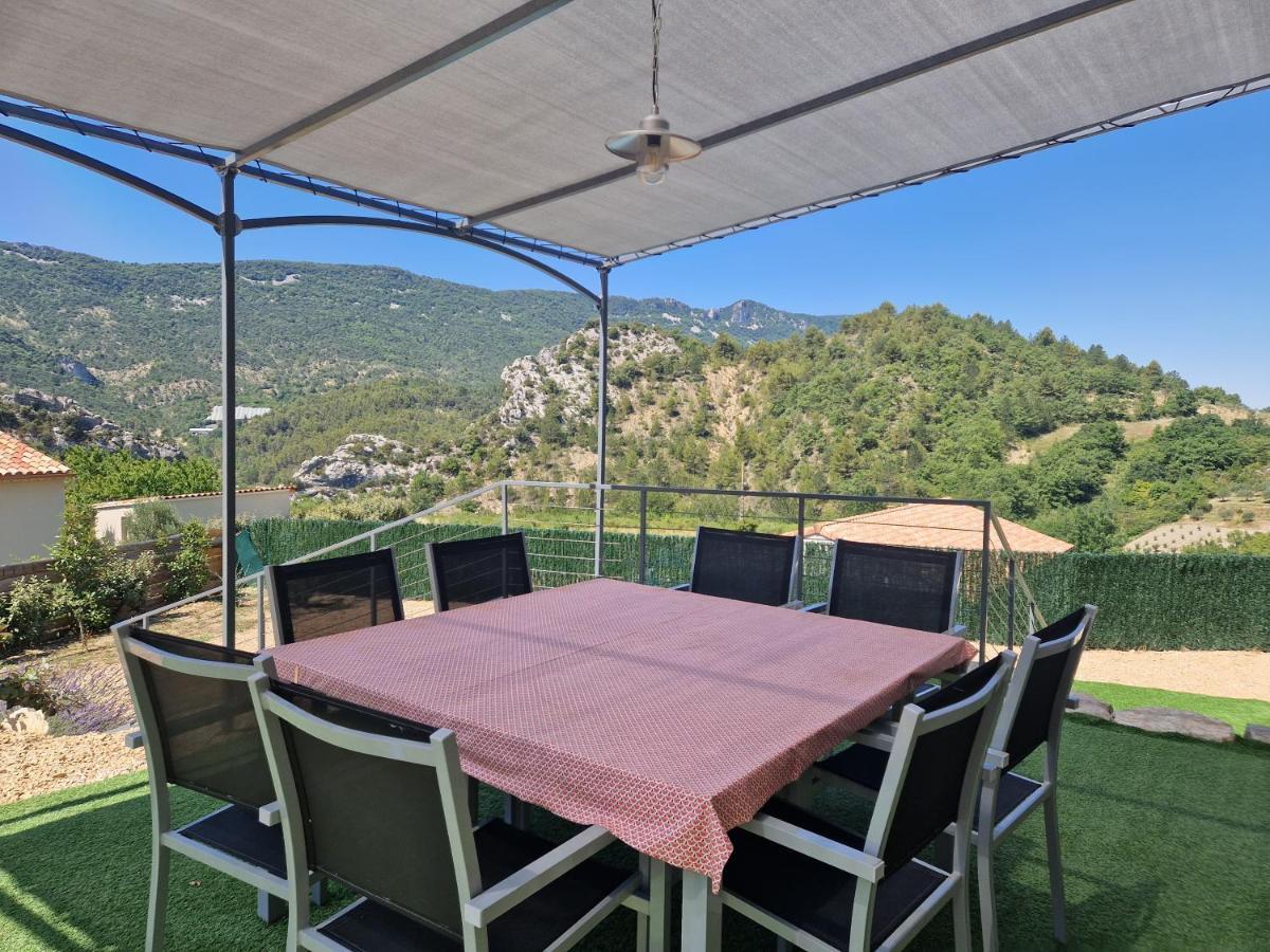 Les Villas Dorees - Villa Soleil Face Au Mont Ventoux Plaisians المظهر الخارجي الصورة