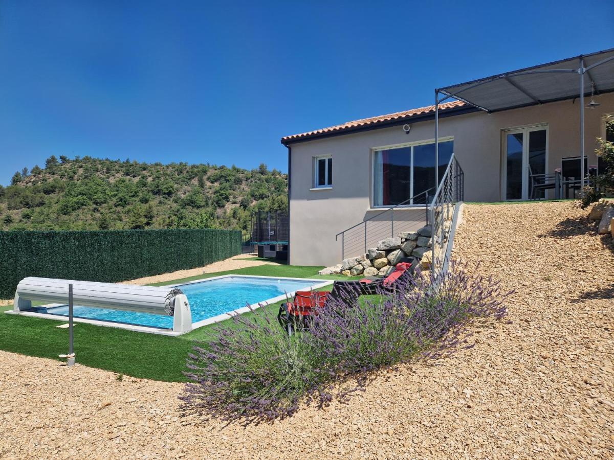 Les Villas Dorees - Villa Soleil Face Au Mont Ventoux Plaisians المظهر الخارجي الصورة